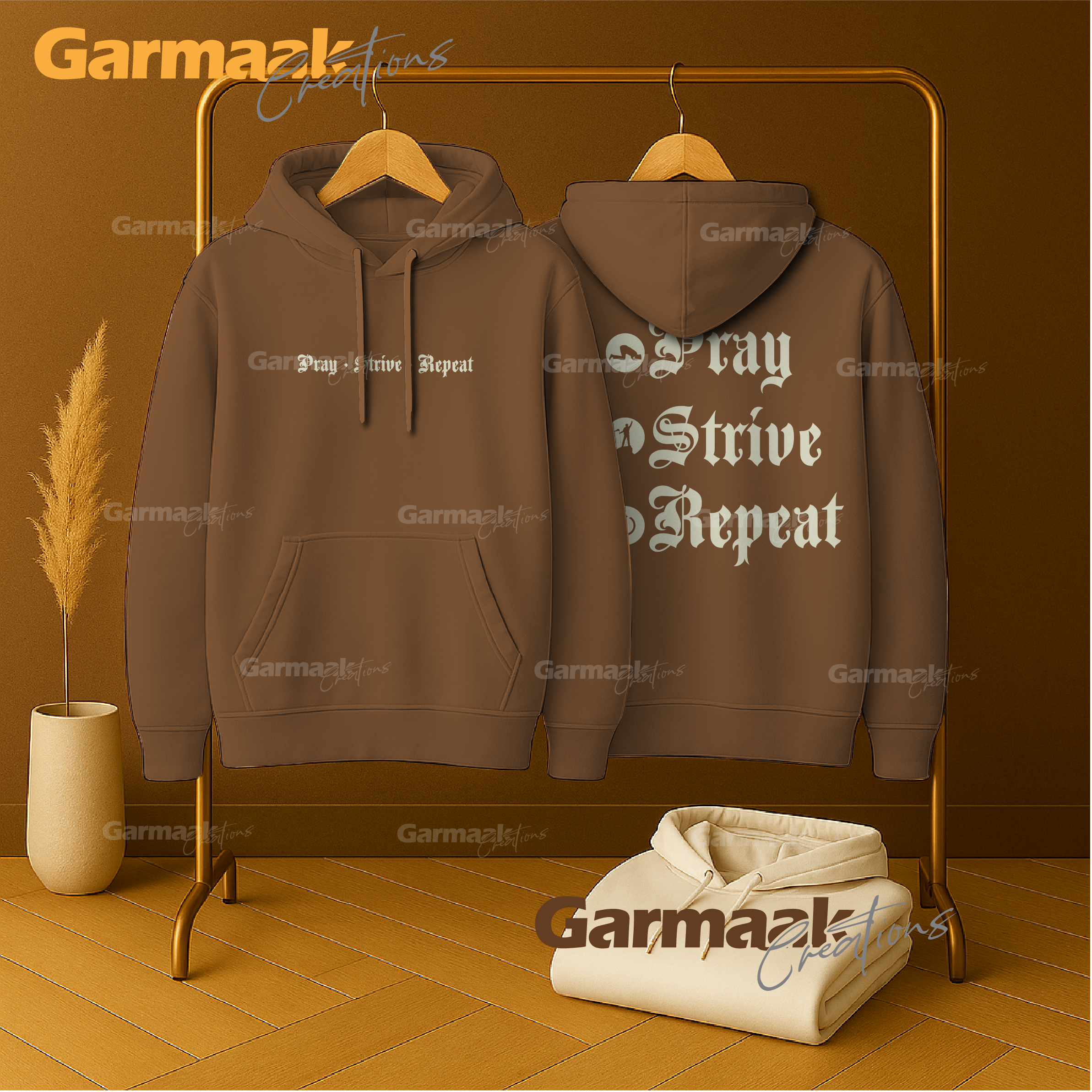 Pray - Strive - Repeat (front & back)